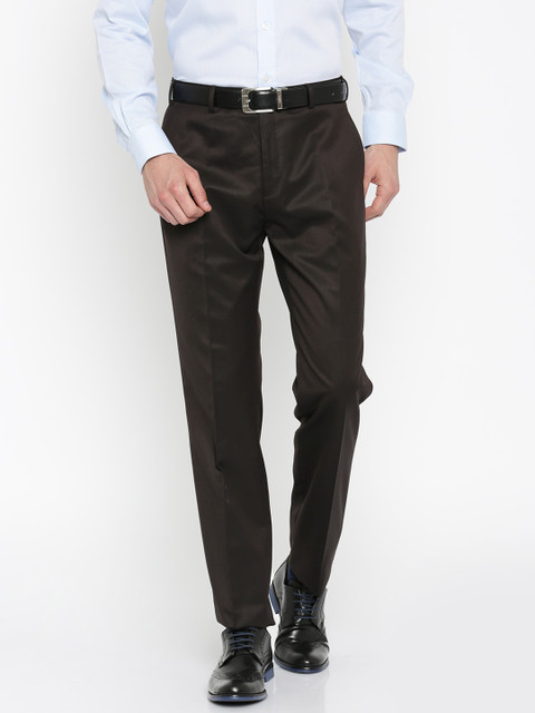 Raymond Men Black Self-Design Contemporary Fit Formal Trousers
Raymond Men Black Self-Design Contemporary Fit Formal Trousers