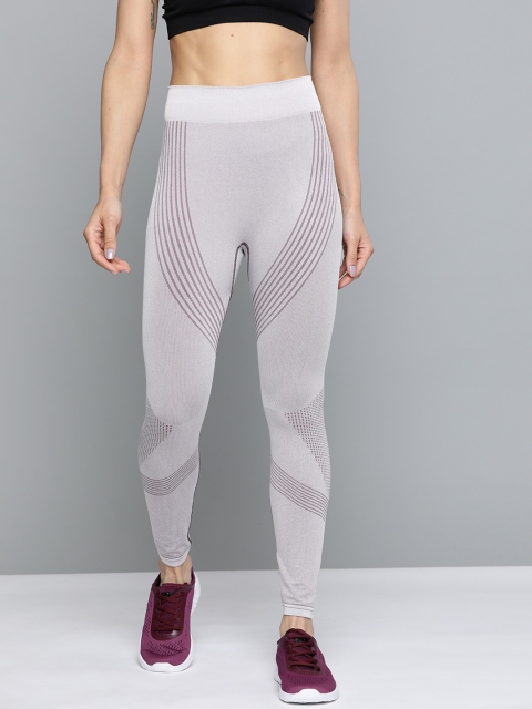 HRX by Hrithik Roshan Women Lavender Striped Rapid-Dry Anti-Microbial Running Tights
HRX by Hrithik Roshan Women Lavender Striped Rapid-Dry Anti-Microbial Running Tights