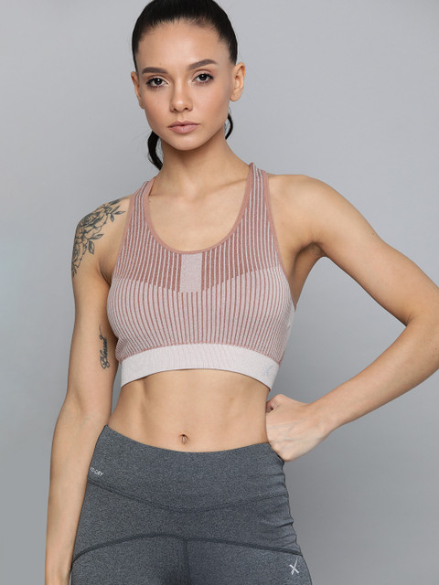 HRX by Hrithik Roshan Mauve Striped Non-Wired Lightly Padded Yoga Bra HRX-AW20-SK-3706
HRX by Hrithik Roshan Mauve Striped Non-Wired Lightly Padded Yoga Bra HRX-AW20-SK-3706