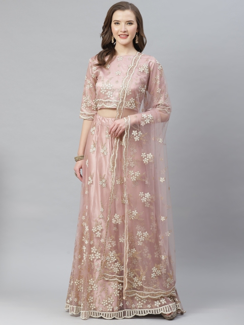 SHOPGARB Mauve & White Embellished Semi-Stitched Lehenga & Unstitched Blouse with Dupatta
SHOPGARB Mauve & White Embellished Semi-Stitched Lehenga & Unstitched Blouse with Dupatta