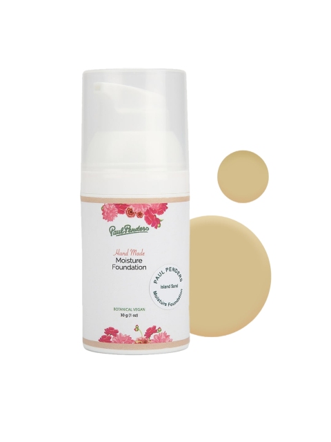Paul Penders Women Botanical Vegan Handmade Moisture Foundation- Island Sand 30 g, Beige
Paul Penders Women Botanical Vegan Handmade Moisture Foundation- Island Sand 30 g, Beige