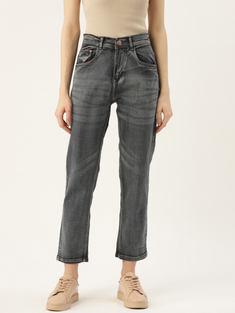 PARIS HAMILTON Women Black Regular Fit High-Rise Clean Look Cropped Stretchable Jeans
PARIS HAMILTON Women Black Regular Fit High-Rise Clean Look Cropped Stretchable Jeans