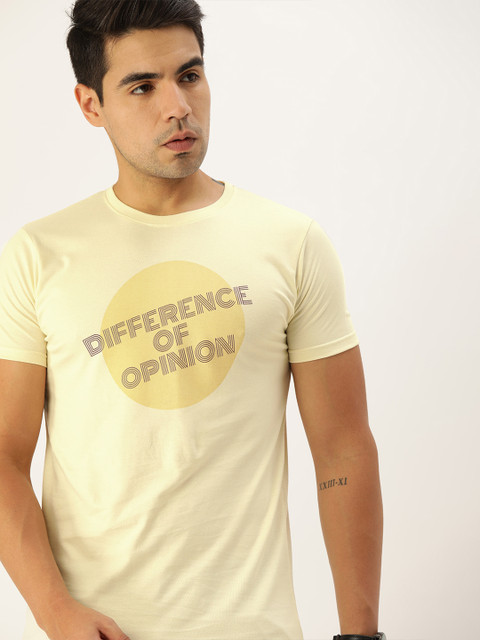 Difference of Opinion Men Cream-Coloured Printed Round Neck Pure Cotton T-shirt
Difference of Opinion Men Cream-Coloured Printed Round Neck Pure Cotton T-shirt