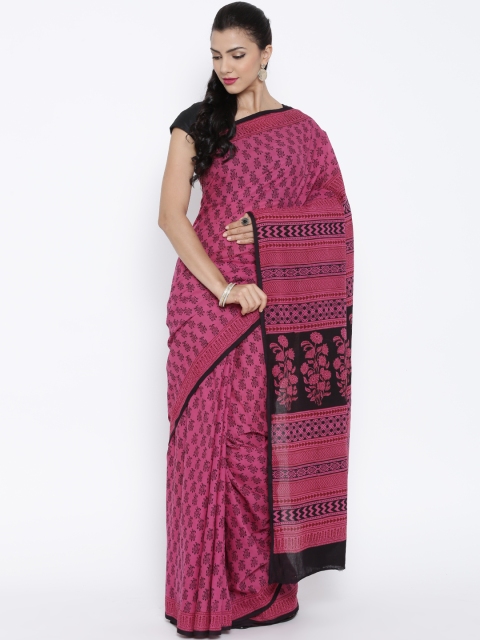 Kalakari India Pink Bagh Handblock Print Handcrafted Cotton Sustainable Saree
Kalakari India Pink Bagh Handblock Print Handcrafted Cotton Sustainable Saree