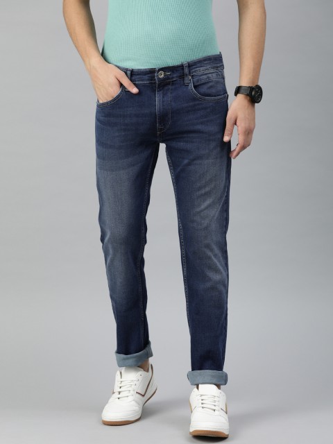 BEAT LONDON by PEPE JEANS Men Navy Vapour Slim Fit Mid-Rise Clean Look Stretchable Jeans, Navy blue
BEAT LONDON by PEPE JEANS Men Navy Vapour Slim Fit Mid-Rise Clean Look Stretchable Jeans, Navy blue
