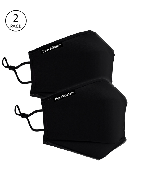 Khadi Essentials N95 5 Layer Mask with Carbon Filter Reusable Washable Anti Pollution Mask, Black
Khadi Essentials N95 5 Layer Mask with Carbon Filter Reusable Washable Anti Pollution Mask, Black