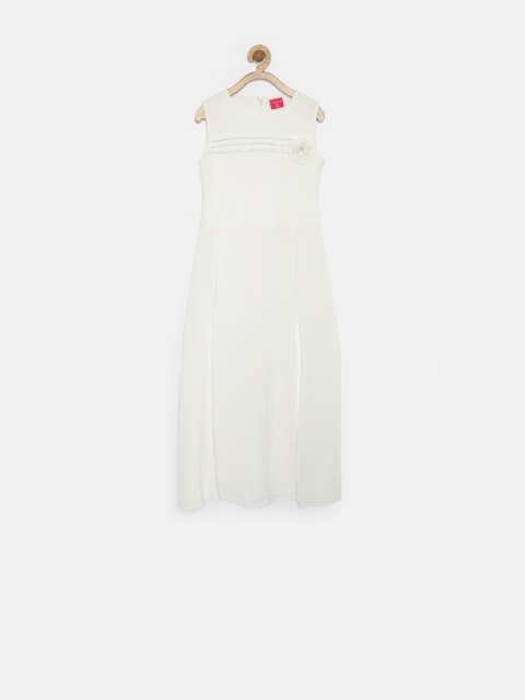 Tiny Girl Off-White Embellished Maxi Top