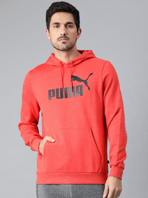 Puma Men Red & Black Printed ESS+FL Hooded Sweatshirt 
Puma Men Red & Black Printed ESS+FL Hooded Sweatshirt