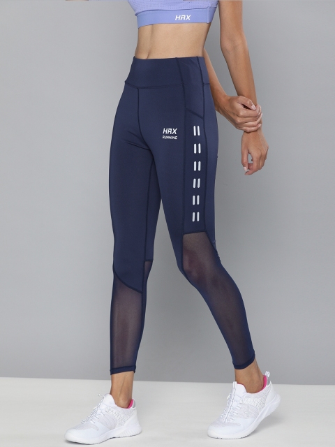 HRX By Hrithik Roshan Women Medieval Blue Typographic Skinny Fit Rapid-Dry Antimicrobial Running Tights, Navy blue
HRX By Hrithik Roshan Women Medieval Blue Typographic Skinny Fit Rapid-Dry Antimicrobial Running Tights, Navy blue