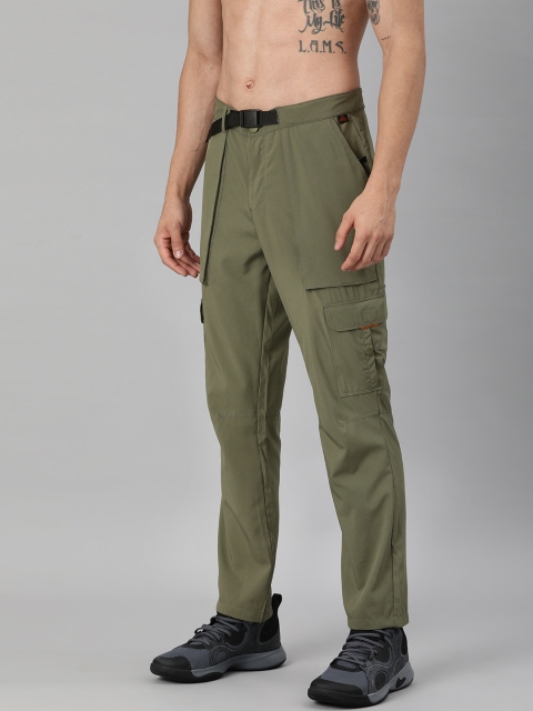 HRX By Hrithik Roshan Men Olive Green Cargo Tapered Rapid-Dry Anti-Static Outdoor Trousers
HRX By Hrithik Roshan Men Olive Green Cargo Tapered Rapid-Dry Anti-Static Outdoor Trousers