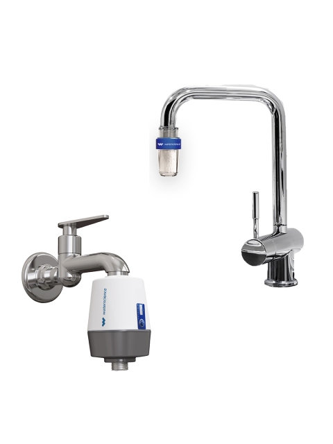 WaterScience Kitchen Tap Filter and Bathroom Filter with Standard Cartridge - Combo, Off white
WaterScience Kitchen Tap Filter and Bathroom Filter with Standard Cartridge - Combo, Off white