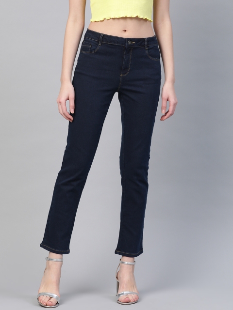 DOROTHY PERKINS Women Navy Blue Ellis Slim Fit Mid-Rise Clean Look Stretchable Jeans
DOROTHY PERKINS Women Navy Blue Ellis Slim Fit Mid-Rise Clean Look Stretchable Jeans