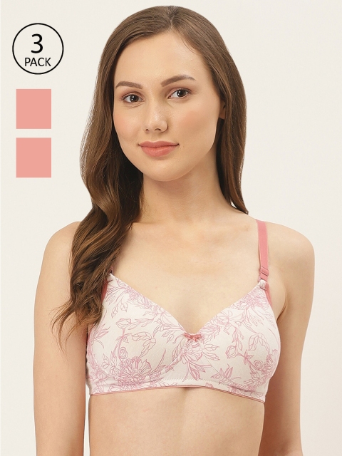 Inner Sense Pack of 3 Organic Cotton Antimicrobial Wire-Free Padded Sustainable Bra ISB068, Multi
Inner Sense Pack of 3 Organic Cotton Antimicrobial Wire-Free Padded Sustainable Bra ISB068, Multi