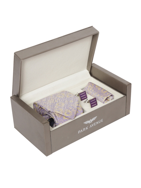 Park Avenue Men Accessory Gift Set, Violet
