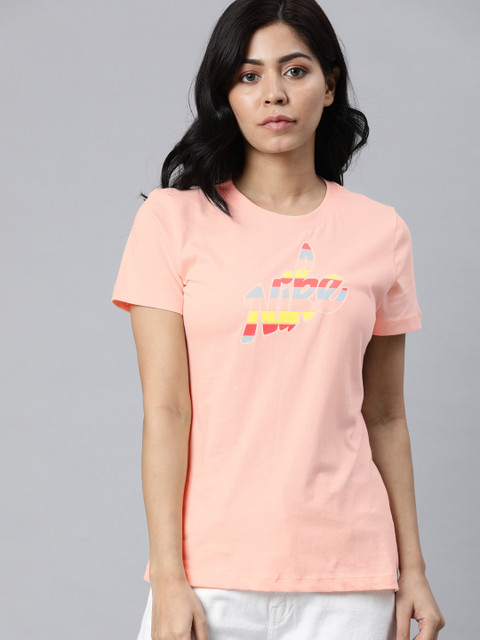 Nike Women Pink Printed NSW TEE CORE Round Neck T-shirt
Nike Women Pink Printed NSW TEE CORE Round Neck T-shirt