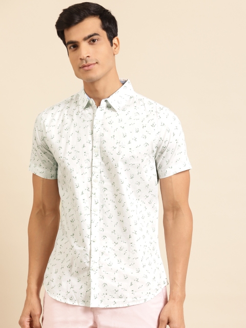 United Colors of Benetton Men White & Green Pure Cotton Slim Fit Printed Casual Shirt
United Colors of Benetton Men White & Green Pure Cotton Slim Fit Printed Casual Shirt