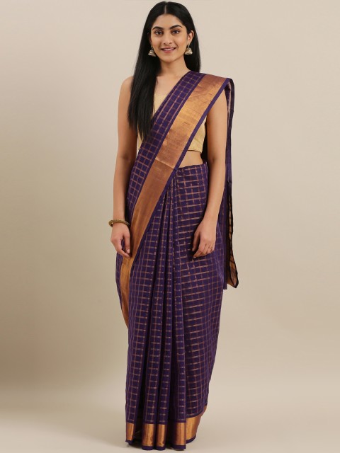 The Chennai Silks Classicate Navy Blue & Gold Pure Cotton Woven Design Venkatgiri Saree
The Chennai Silks Classicate Navy Blue & Gold Pure Cotton Woven Design Venkatgiri Saree