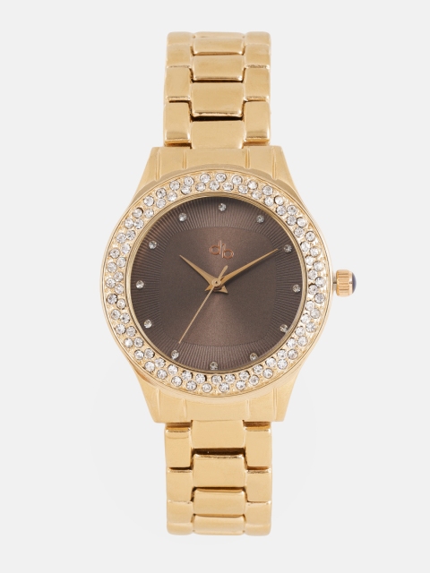 DressBerry Women Brown Analogue Watch MFBTMLDBF1