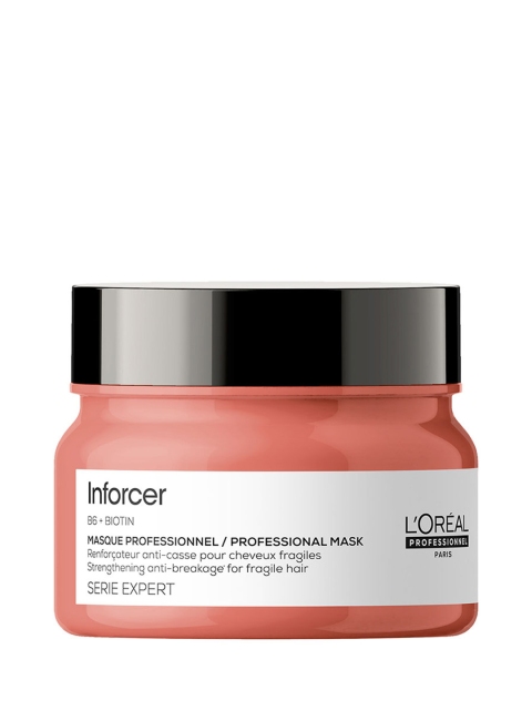 LOreal Professionnel Inforcer Masque with Vitamin B6 & Biotin, Serie Expert 250 ml, White
LOreal Professionnel Inforcer Masque with Vitamin B6 & Biotin, Serie Expert 250 ml, White