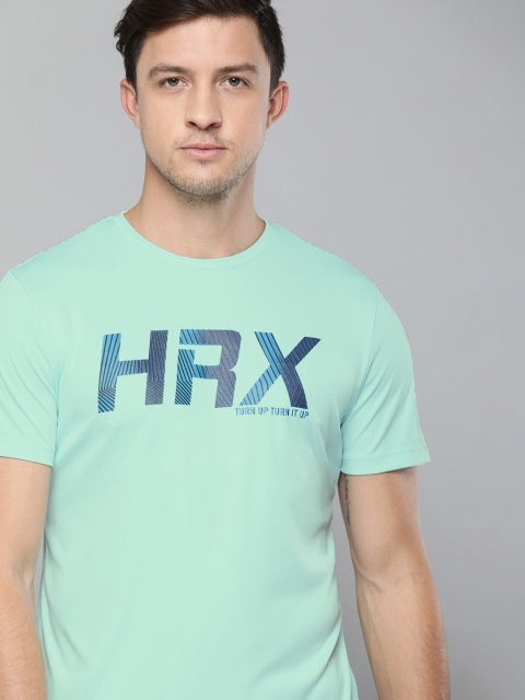 HRX By Hrithik Roshan Men Tranquility Blue Typographic Rapid-Dry Antimicrobial Running Tshirt, Turquoise blue
HRX By Hrithik Roshan Men Tranquility Blue Typographic Rapid-Dry Antimicrobial Running Tshirt, Turquoise blue