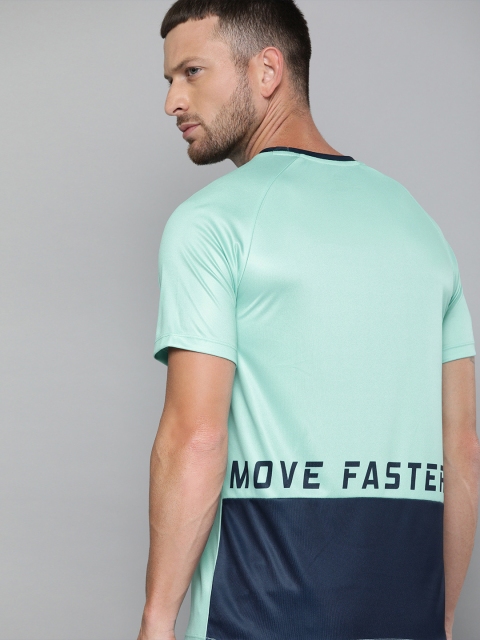 HRX By Hrithik Roshan Men Tranquility Blue & Estate Blue Colourblock Rapid-Dry Antimicrobial Running Tshirt
HRX By Hrithik Roshan Men Tranquility Blue & Estate Blue Colourblock Rapid-Dry Antimicrobial Running Tshirt