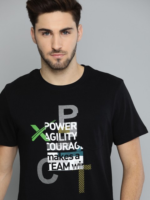 HRX By Hrithik Roshan Men Jet Black Typographic Bio-Wash Lifestyle Pure Cotton T-shirt
HRX By Hrithik Roshan Men Jet Black Typographic Bio-Wash Lifestyle Pure Cotton T-shirt