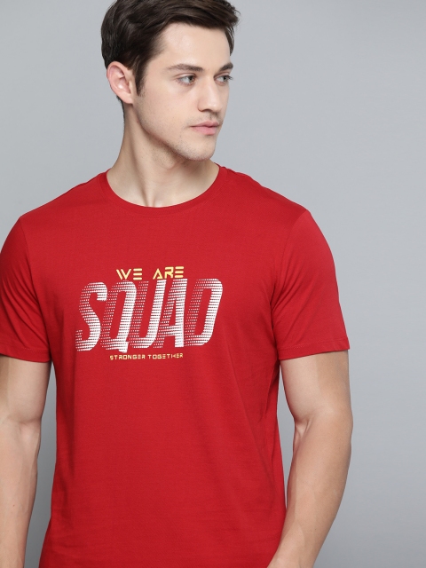 HRX By Hrithik Roshan Men Barbados Cherry Typographic Bio-Wash Lifestyle Tshirt, Red
HRX By Hrithik Roshan Men Barbados Cherry Typographic Bio-Wash Lifestyle Tshirt, Red