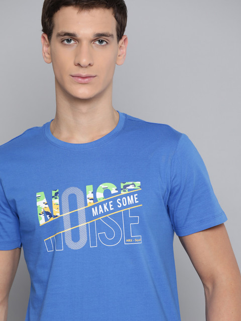 HRX By Hrithik Roshan Men Strong Blue Typographic Camouflage Bio-Wash Lifestyle Tshirt
HRX By Hrithik Roshan Men Strong Blue Typographic Camouflage Bio-Wash Lifestyle Tshirt