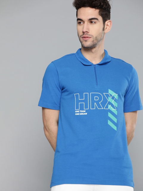 HRX By Hrithik Roshan Men Strong Blue Solid Organic Cotton Antimicrobial Lifestyle Tshirt
HRX By Hrithik Roshan Men Strong Blue Solid Organic Cotton Antimicrobial Lifestyle Tshirt