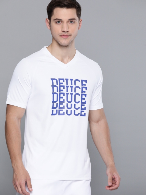 HRX By Hrithik Roshan Men Optic White Graphic Rapid-Dry Antimicrobial Anti-Static Racketsport Tshirt
HRX By Hrithik Roshan Men Optic White Graphic Rapid-Dry Antimicrobial Anti-Static Racketsport Tshirt