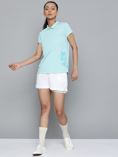 HRX By Hrithik Roshan Women Crystal Blue Typographic Rapid-Dry Anti-Static Antimicrobial Racketsport Tshirt
HRX By Hrithik Roshan Women Crystal Blue Typographic Rapid-Dry Anti-Static Antimicrobial Racketsport Tshirt