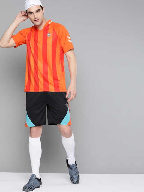 HRX By Hrithik Roshan Men Jet Black Colourblock Regular Fit Mid-Rise Rapid-Dry Football Shorts
HRX By Hrithik Roshan Men Jet Black Colourblock Regular Fit Mid-Rise Rapid-Dry Football Shorts
