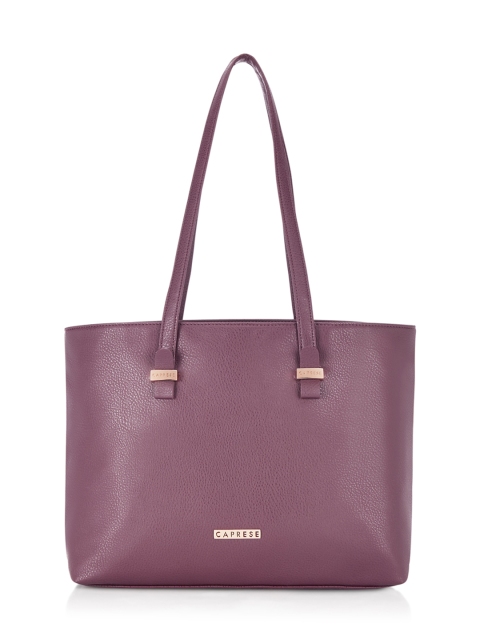 Caprese Burgundy Solid CARRIE Shoulder Bag