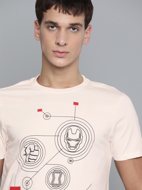 Kook N Keech Marvel Men Peach-Coloured & Black Iron Man Print Cotton Round Neck T-shirt
Kook N Keech Marvel Men Peach-Coloured & Black Iron Man Print Cotton Round Neck T-shirt
