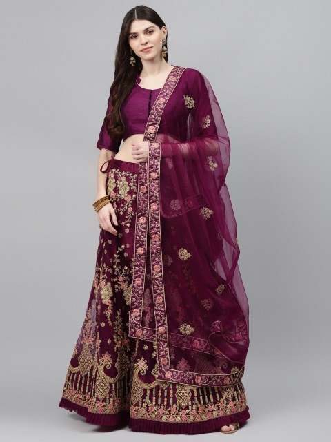 Chhabra 555 Purple & Golden Solid Semi-Stitched Lehenga & Unstitched Blouse with Dupatta
Chhabra 555 Purple & Golden Solid Semi-Stitched Lehenga & Unstitched Blouse with Dupatta