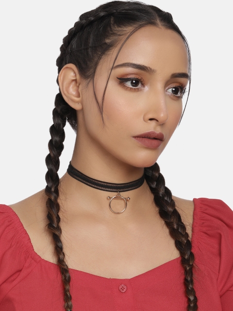 DressBerry Black Choker Necklace