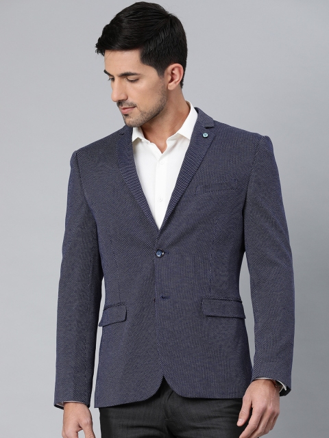 Arrow New York Men Navy Blue & White Zero Calorie Fit Single Breasted Smart Casual Blazer
Arrow New York Men Navy Blue & White Zero Calorie Fit Single Breasted Smart Casual Blazer