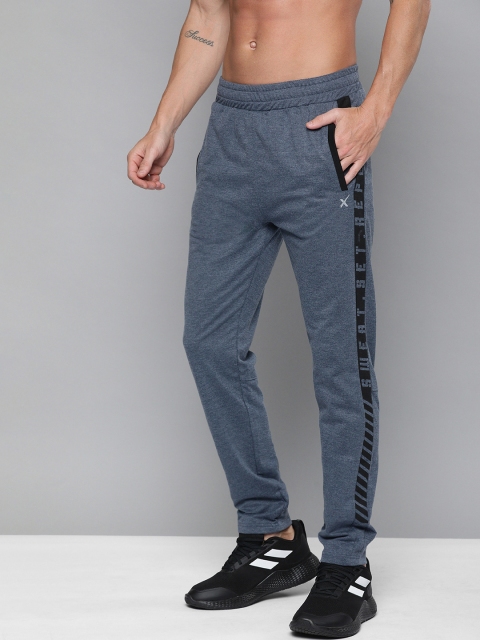 HRX By Hrithik Roshan Men Navy Melange Typographic Slim Fit Melange Rapid-Dry Antimicrobial Training Joggers, Navy blue
HRX By Hrithik Roshan Men Navy Melange Typographic Slim Fit Melange Rapid-Dry Antimicrobial Training Joggers, Navy blue