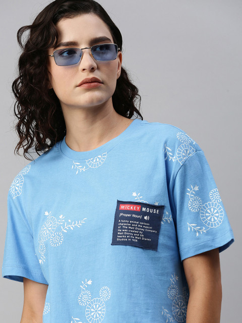 Kook N Keech Disney Blue & White Floral Kalamkari Print Extended Sleeves Applique Regular Crop Top
Kook N Keech Disney Blue & White Floral Kalamkari Print Extended Sleeves Applique Regular Crop Top