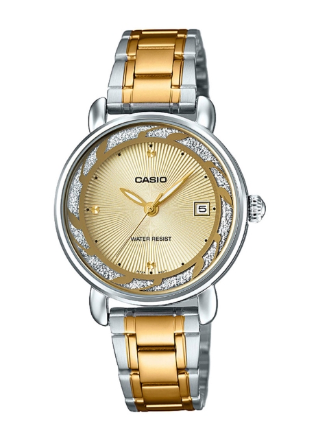 Casio Enticer Lady Women Gold Analogue watch A1045