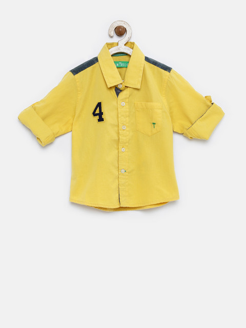 Palm Tree by Gini & Jony Boys Yellow Printed Shirt
Palm Tree by Gini & Jony Boys Yellow Printed Shirt