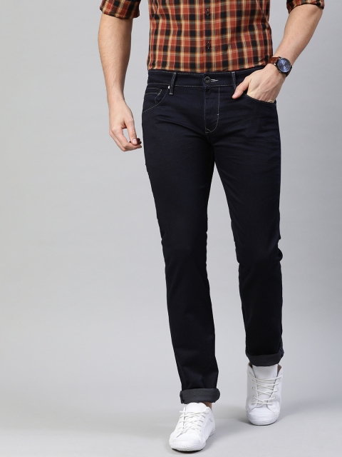 Louis Philippe Jeans Men Navy Blue Slim Matt Fit Low-Rise Clean Look Stretchable Jeans
Louis Philippe Jeans Men Navy Blue Slim Matt Fit Low-Rise Clean Look Stretchable Jeans