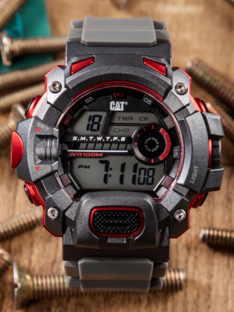 CAT Men Grey Digital Watch 1A.157.25.241