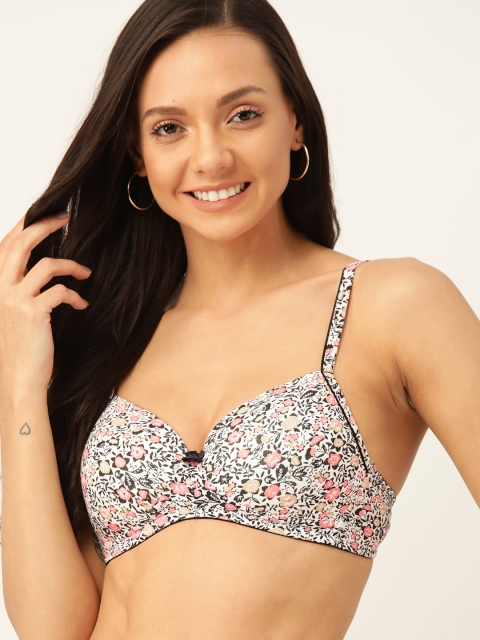 DressBerry White & Black Printed Non-Wired Lightly Padded Everyday Bra DB-WPD-BRA-027D
DressBerry White & Black Printed Non-Wired Lightly Padded Everyday Bra DB-WPD-BRA-027D