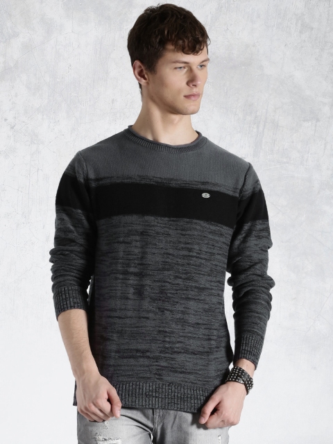Roadster Charcoal Grey Sweater