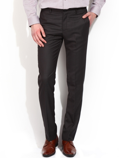 Blackberrys Black Skinny Fit Formal Trousers