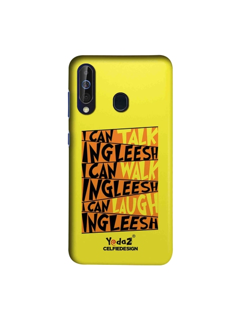 CelfieDesign Yellow & Black I Can Talk Ingleesh I Can Samsung Galaxy M40 Sustainable Back Cover
CelfieDesign Yellow & Black I Can Talk Ingleesh I Can Samsung Galaxy M40 Sustainable Back Cover