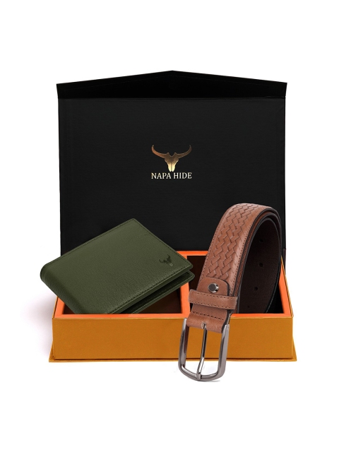 NAPA HIDE Men RFID Protected Genuine High Quality Leather Wallet & Belt Gift Set, Tan
NAPA HIDE Men RFID Protected Genuine High Quality Leather Wallet & Belt Gift Set, Tan