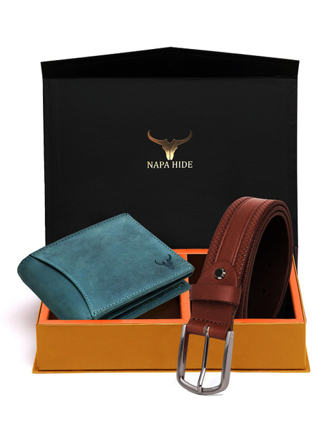 NAPA HIDE Men RFID Protected Genuine High Quality Leather Wallet & Belt Accessory Gift Set, Brown
NAPA HIDE Men RFID Protected Genuine High Quality Leather Wallet & Belt Accessory Gift Set, Brown