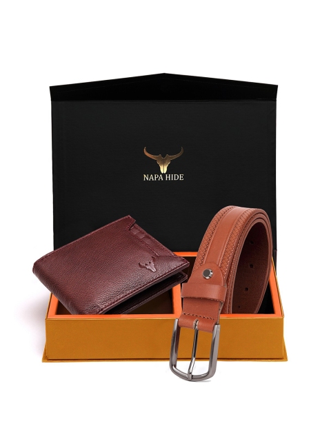 NAPA HIDE Men RFID Protected Genuine High Quality Leather Wallet & Belt Gift Set, Tan
NAPA HIDE Men RFID Protected Genuine High Quality Leather Wallet & Belt Gift Set, Tan
